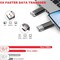 5 Pack 128GB USB C Flash Drive 2 in 1 OTG USB 3.0+USB C Memory Stick with Keychain Thumb Drive Photo Stick Jump Drive for Android Smartphones, Computers, Macbook, Tablets, PC